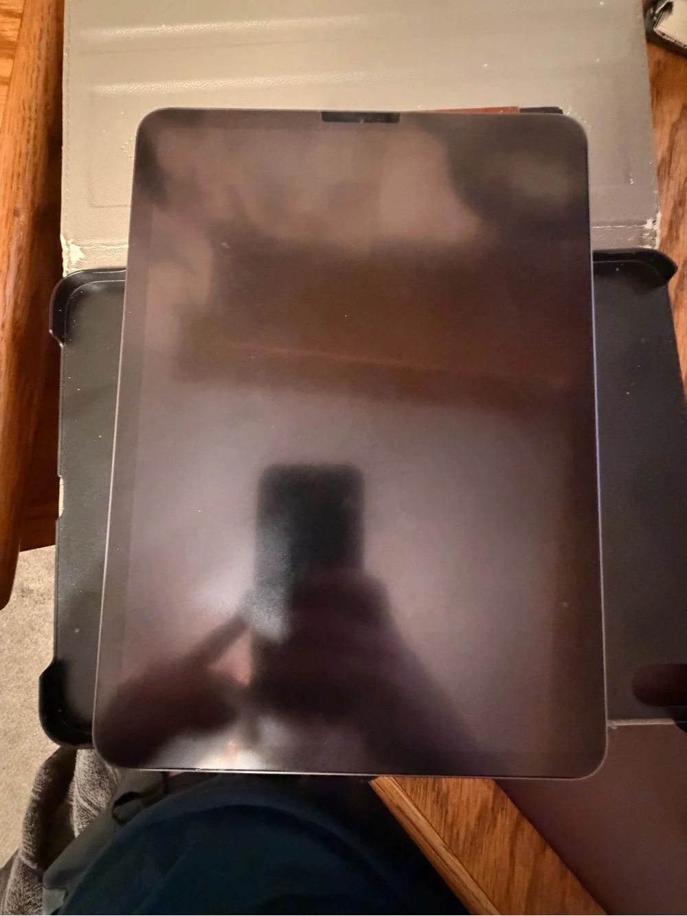 Apple Tablet in Dark Gray Metal Finish